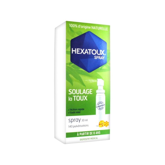 HEXATOUX soulage la toux Spray 30 ml