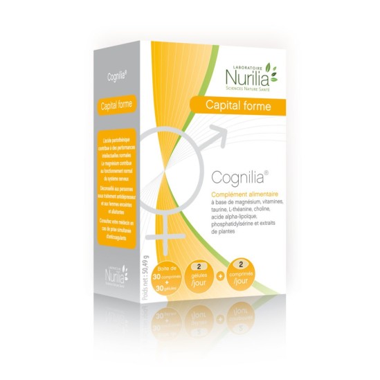 Cognilia Boîte de 30 comprimés et 30 gélules (15 jours)