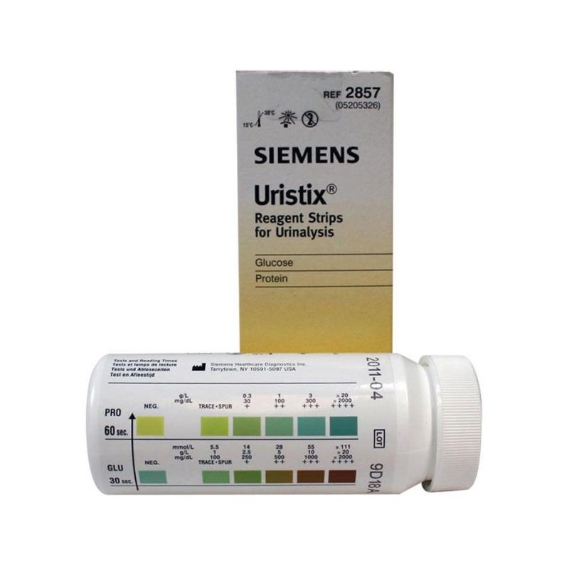 Uristix 50 bandelettes urinaires Glucose Protéines