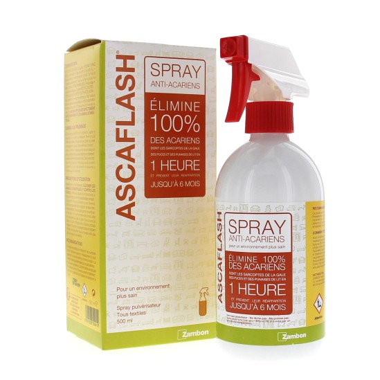 Gerobug Spray anti-acariens 500 ml - pour matelas, coussins et