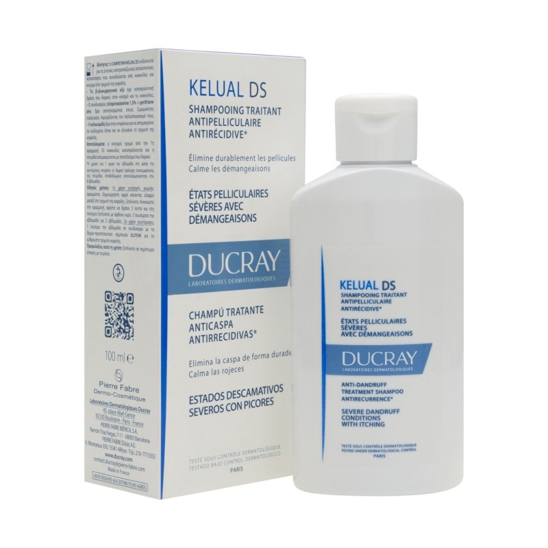 DUCRAY Kélual DS Shampoing anti pelliculaire 100 ml