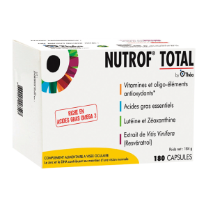 NUTROF TOTAL 180 capsules