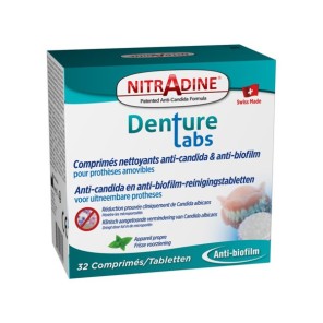 NITRADINE Seniors Denture Labs 32 comprimés