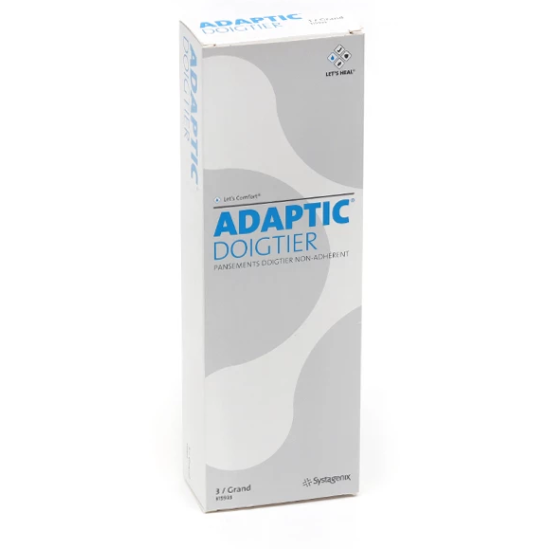 Adaptic Doigtier 3 pansements grand