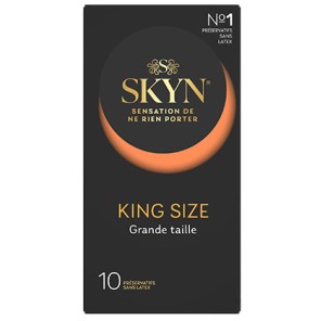 Préservatifs SKYN King size...