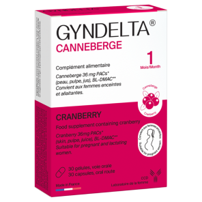 GYNDELTA canneberge 30 gélules