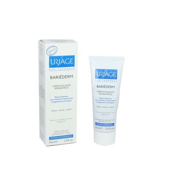 URIAGE BARIEDERM Crème Isolante Réparatrice Tube 75 ml