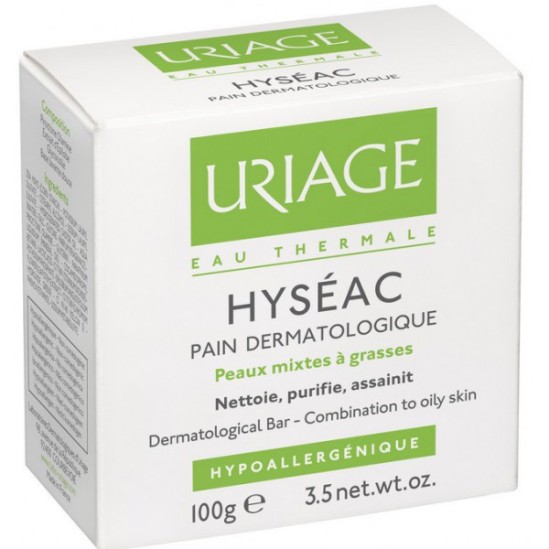 Uriage hyséac pain dermatologique 100g