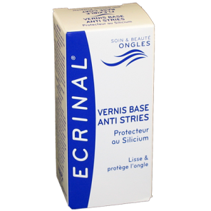 ECRINAL Vernis Base Lissant Anti-stries au silicium 10 ml