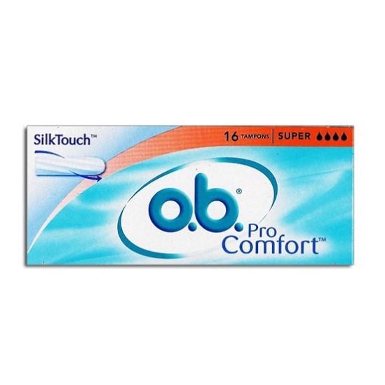 OB Tampon Pro Comfort Super Boîte de 16