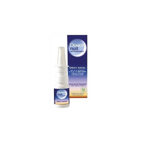 Douce nuit spray nasal anti ronflements - Efficace pendant 8 h